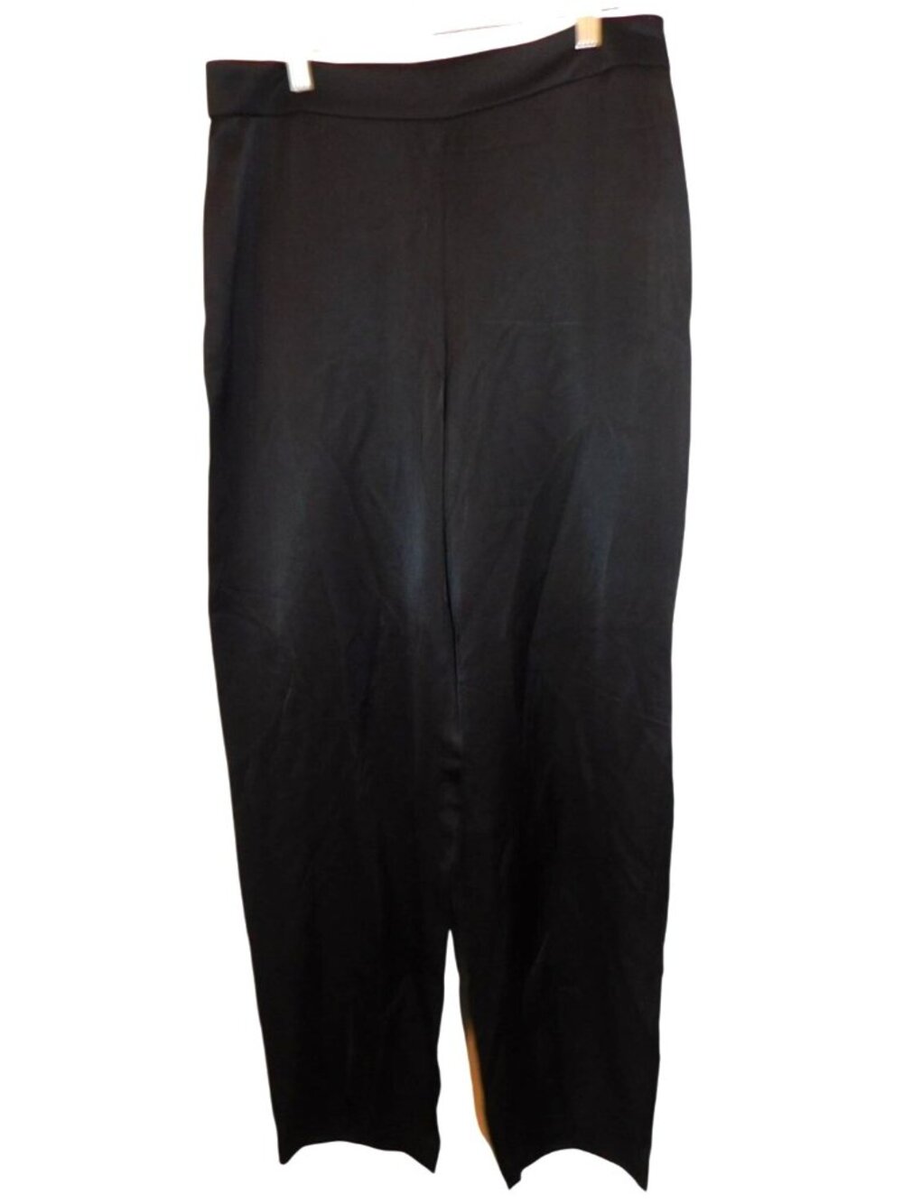 Unused Express Womens Black Dress Pants 8R Mid-Rise Straight Leg OfficeCore FLAW